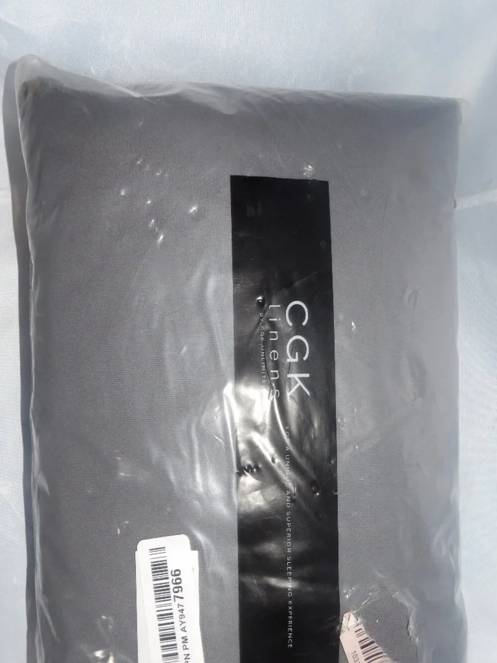 CGK LINENS Queen Sheet Dark Gray 4 Piece Sheet Set Microfiber Deep Pocket